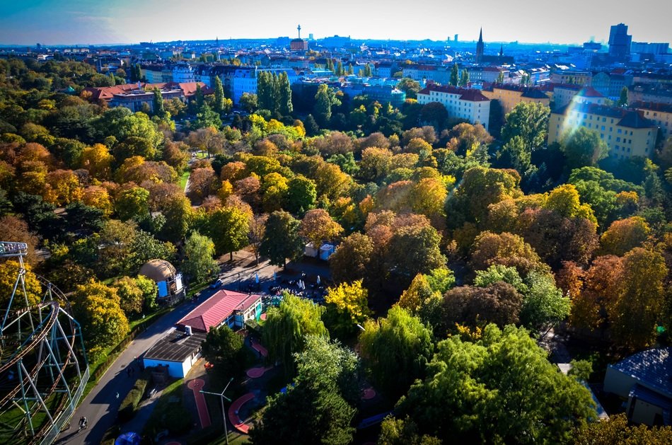 Vienna in Austria in the autumn