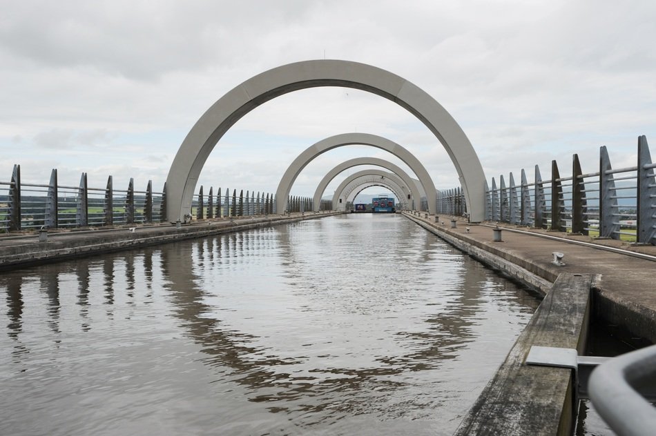 Circle shaped Architecture in Scotland