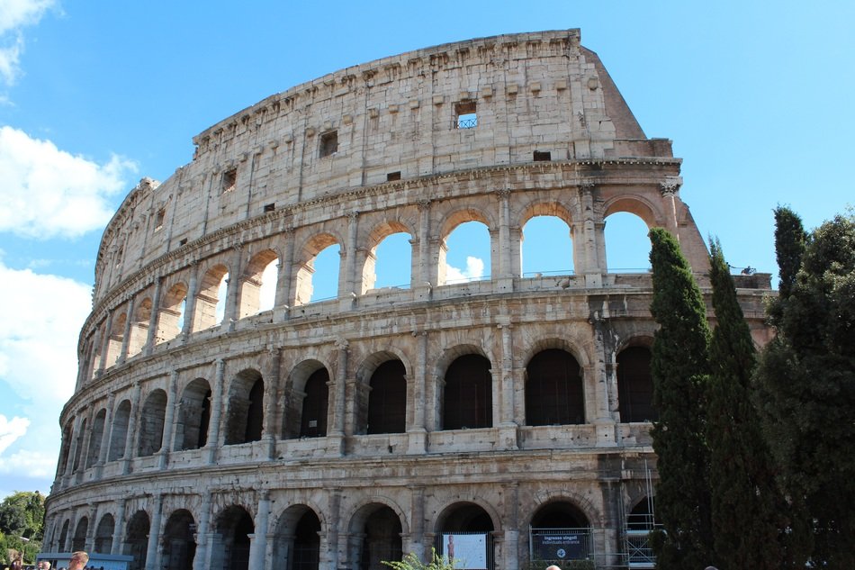 Landscape of colosseum