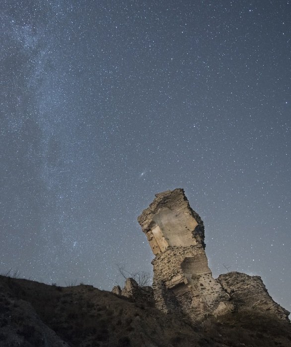 milky way in the sky
