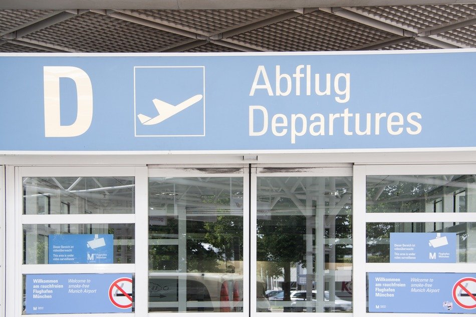 international airport terminal in munich