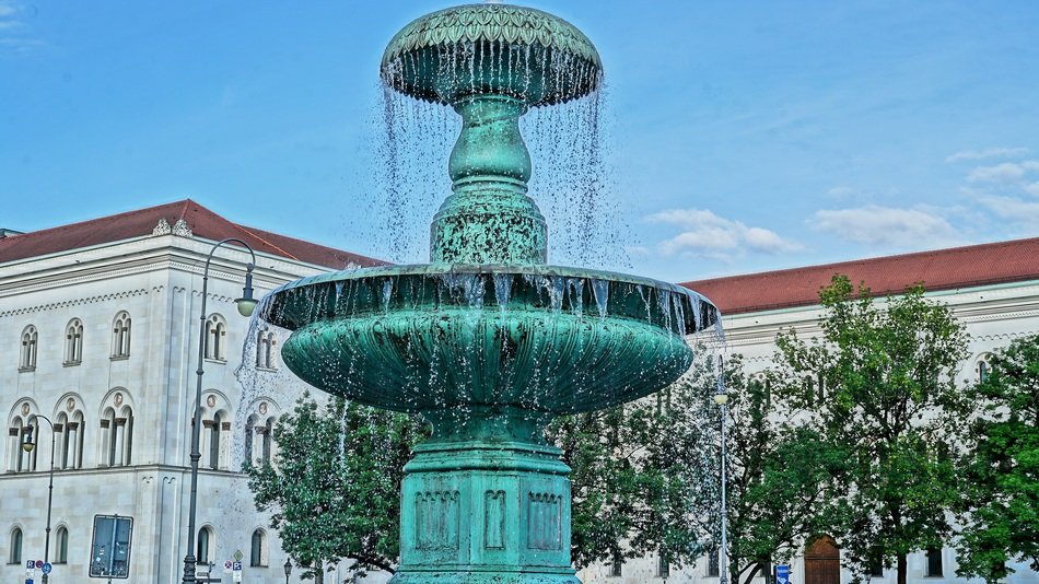 fountain in the capital of Germany