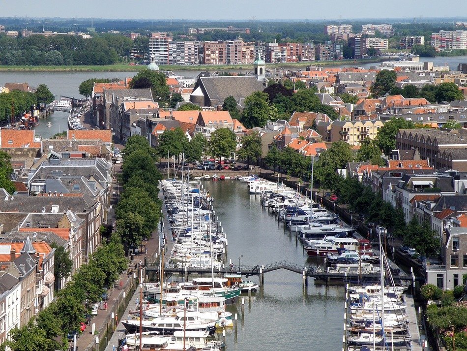 Dordrecht city in Netherlands
