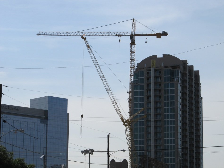 construction crane urban
