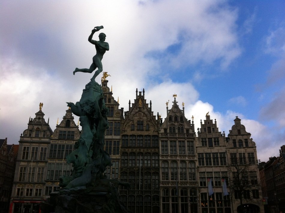 Sculpture in Antwerp