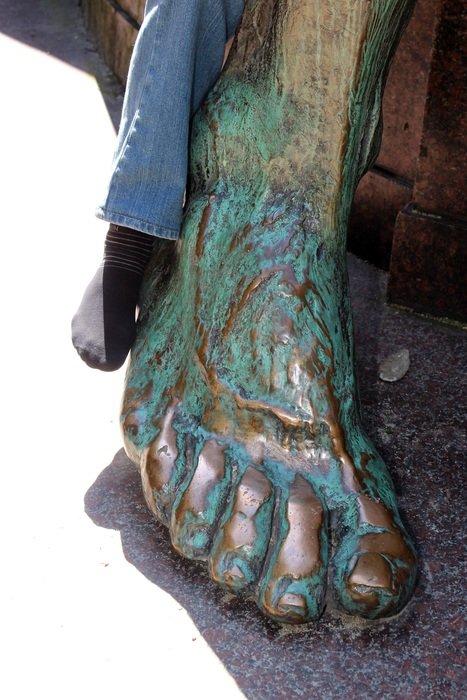 siegfried foot of bismarck national monument