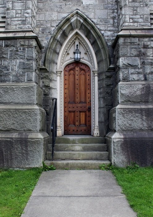 opposite the church door montpelier vermont