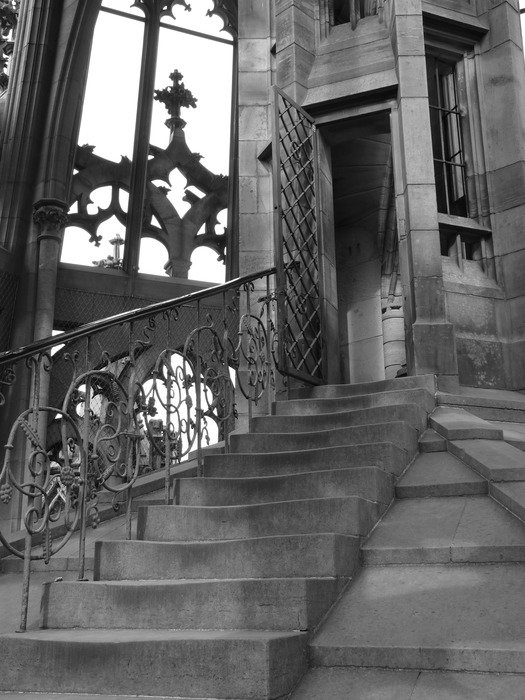 Staircase of the Ulm Cathedral