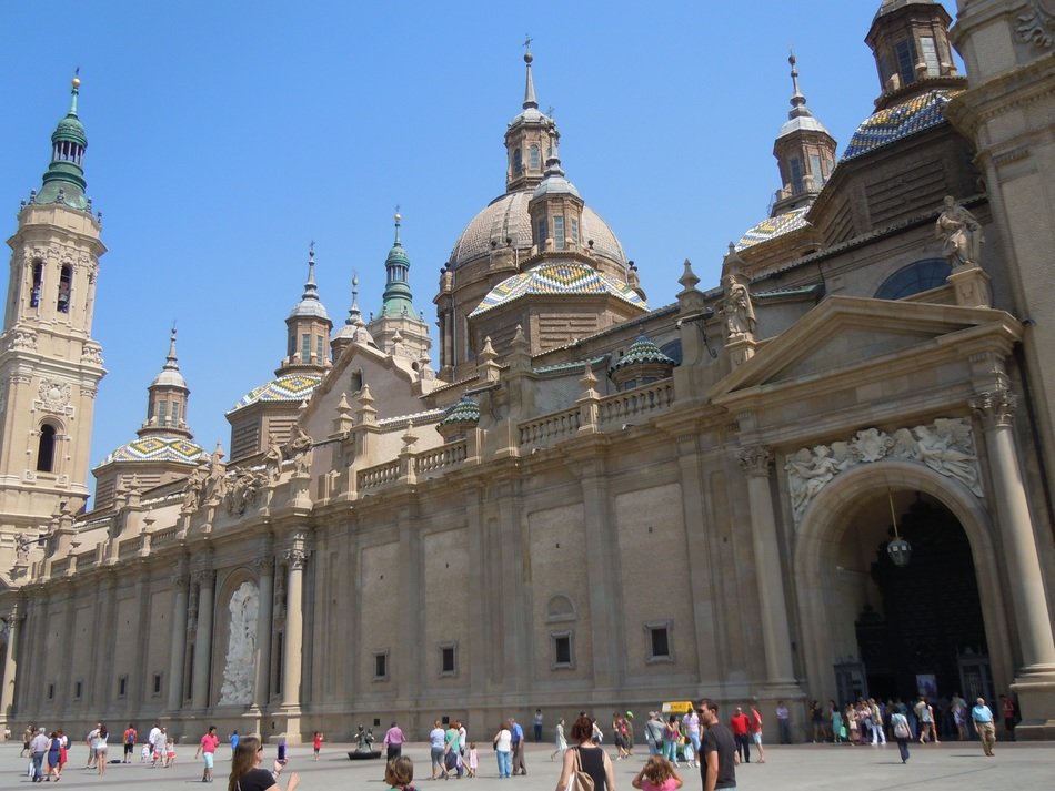 Nuestra Senora del Pilar - one of the largest baroque temples in Spain