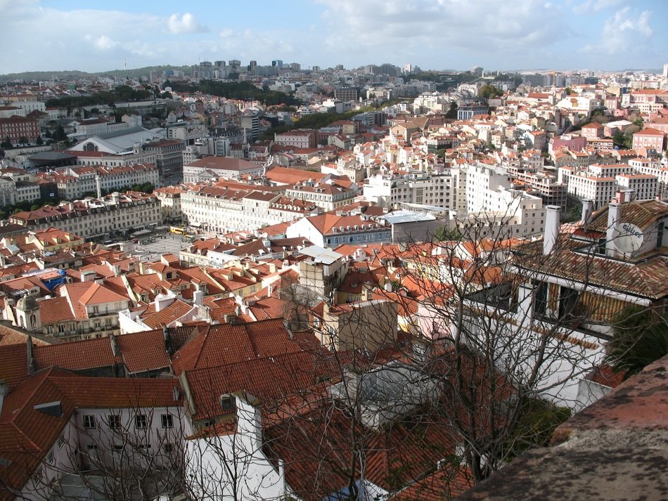 cityscape in Lisbon