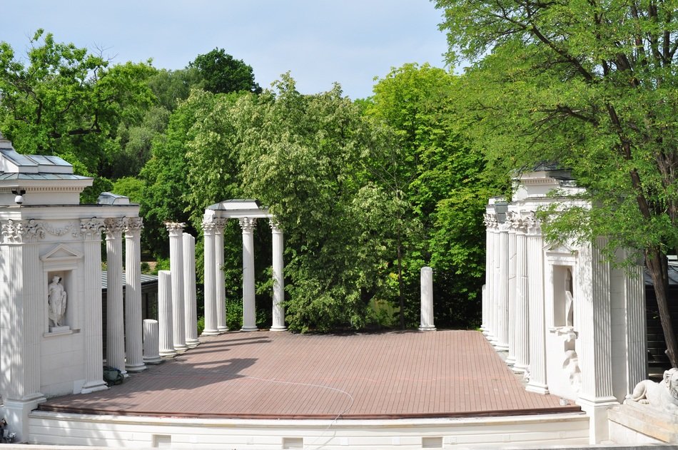 Summer amphitheater in Warsaw