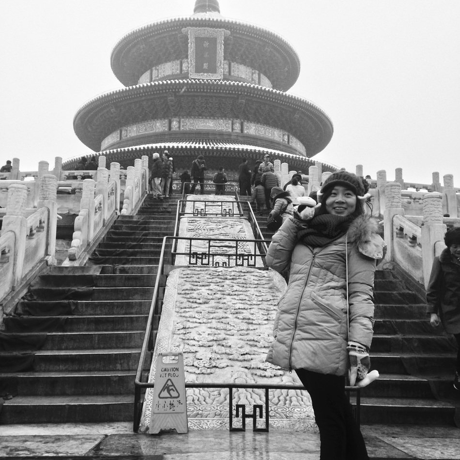 picture at the temple of heaven