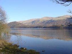 Calm lake district