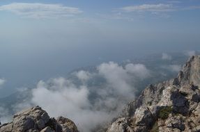 Ai-Petri - a mountain in the Crimean mountains