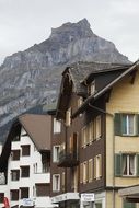 hotel building in engelberg