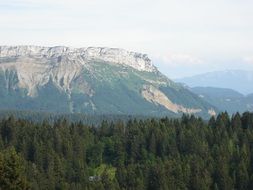 Mont Revard in Aix Les Bains view
