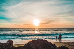 ocean sunrise