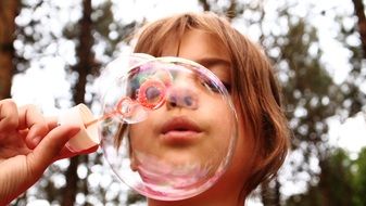 bubbles girl