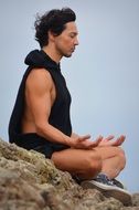 meditation man zen religion buddha peaceful yoga