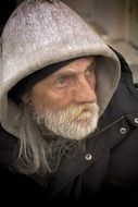 homeless male