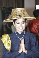 thai woman in national dress