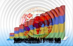 symbolism in the statistics of the population of mankind
