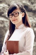 girl books dear