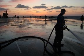 photo of sailor cleaner