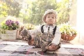 Photo of cute little child