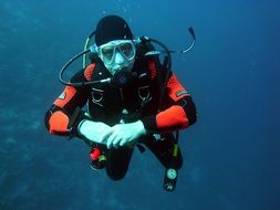 Photo of scuba diver in Ocean