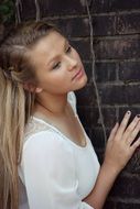 young beautiful person
