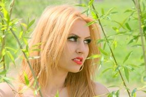 girl portrait blond
