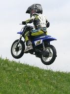 young boy motocross
