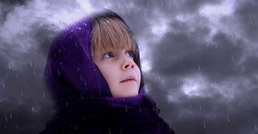 photo of the cute blond girl