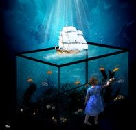 Photo of fantastic aquarium
