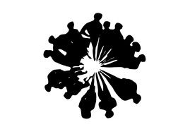 businessmen team silhouettes
