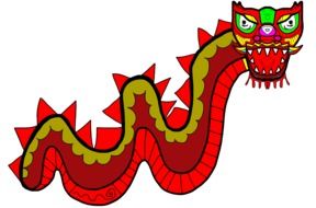 Ä°llustration of Chinese New year symbol, dragon