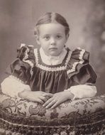 little girl vintage