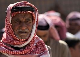 old man in iraq