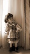Photo of cute doll