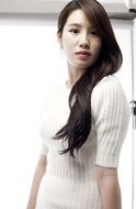 long haired young asian woman