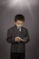 boy on first communion