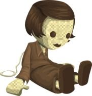 doll toy childhood girl playing