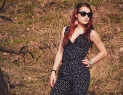 spring sun portrait