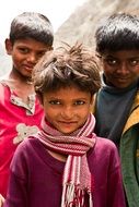 photos of happy children from Nepal