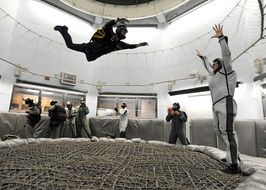 indoor skydiving training