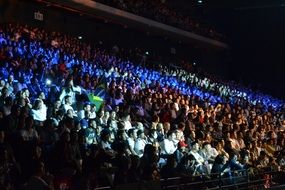 Photo of audience on a concert