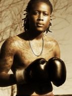 amateur boxer