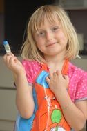 girl on drawing lesson