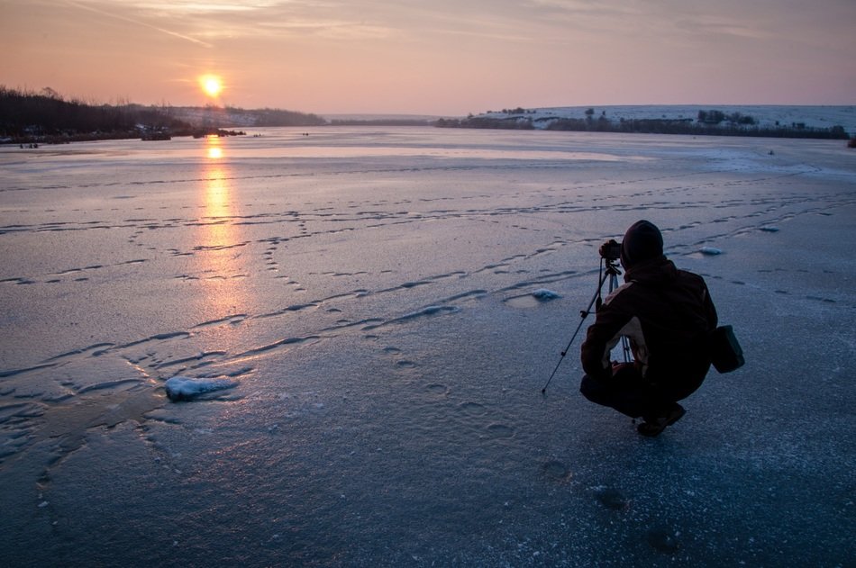 photography at the sunset